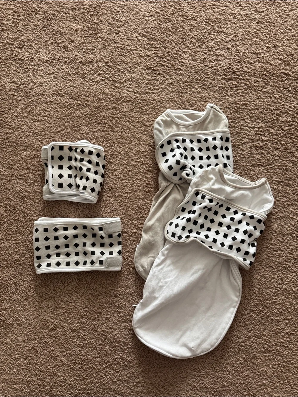 Nanit swaddles and breathing bands